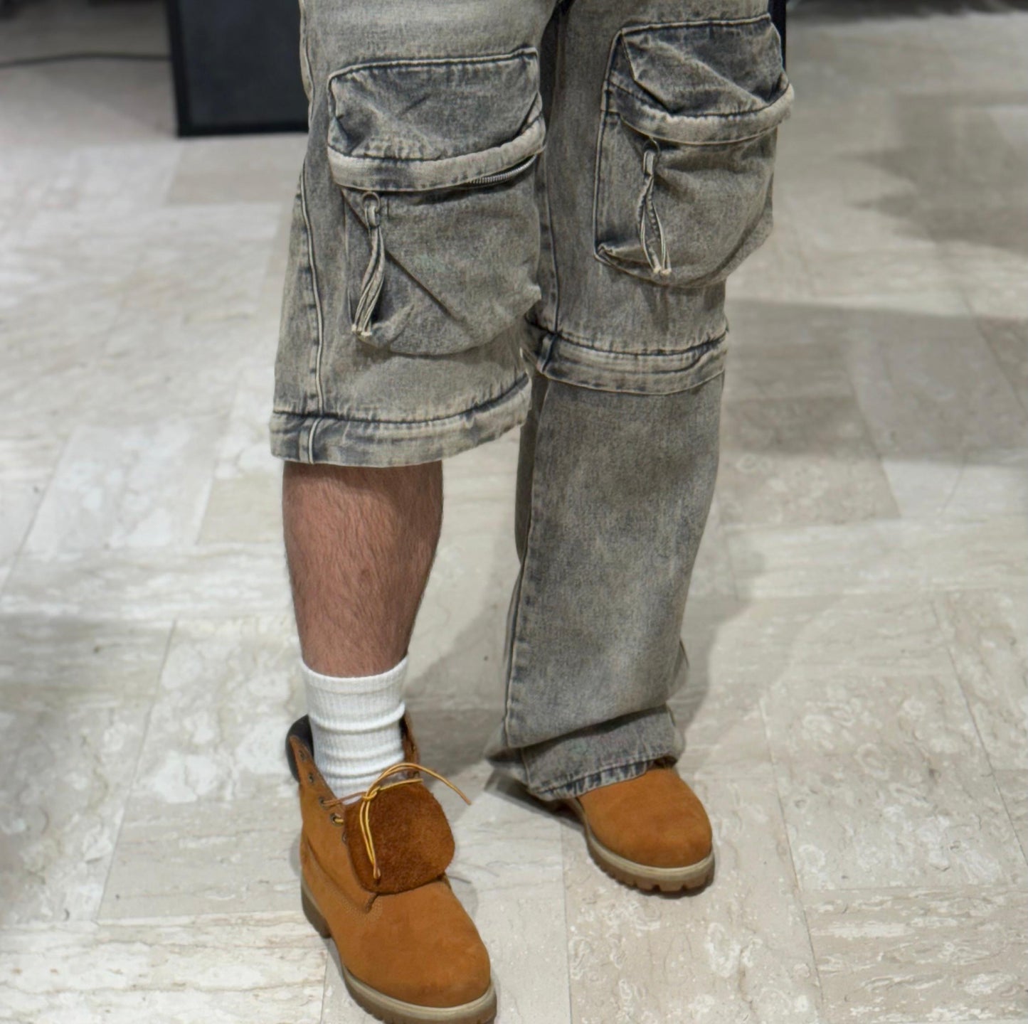 CARGO MARMORIZZATO DOUBLE