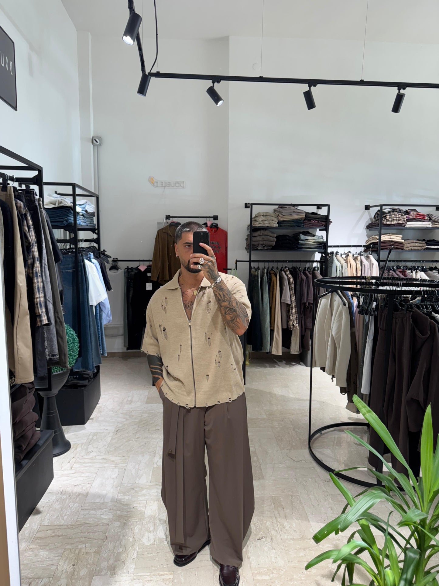 CARDIGAN/POLO BEIGE