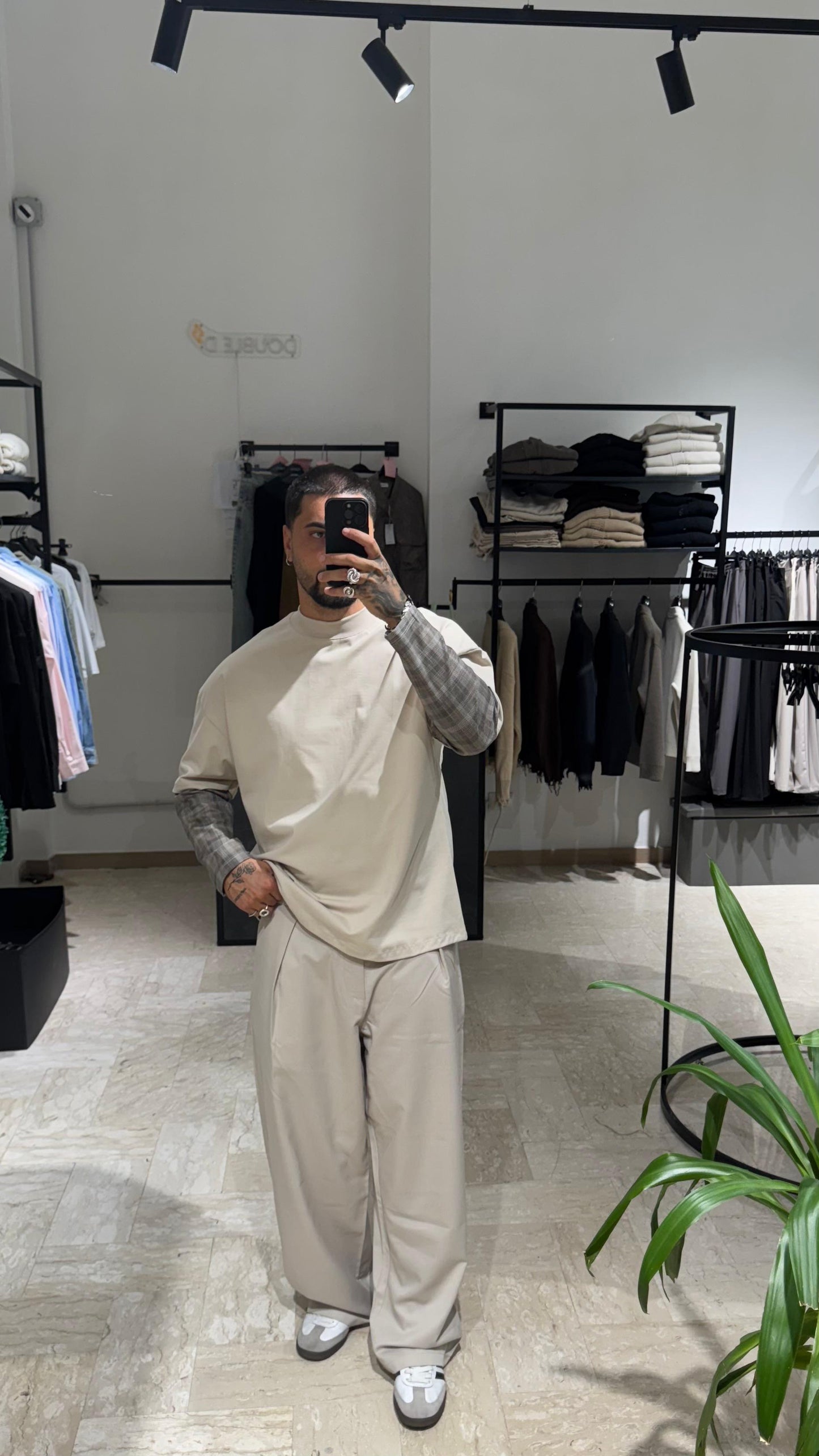 PANTALONE JAPAN BEIGE
