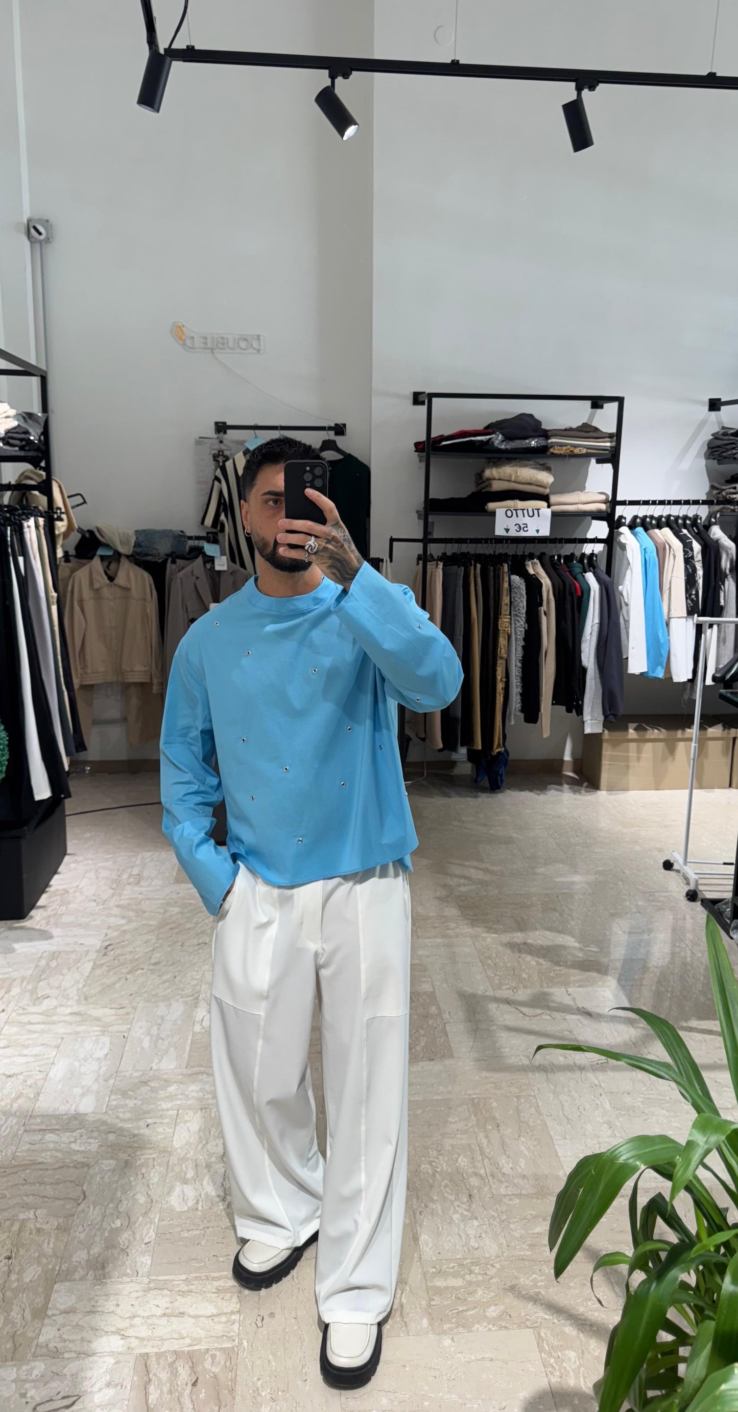 PANT BIANCO HYDO FONDO LARGO