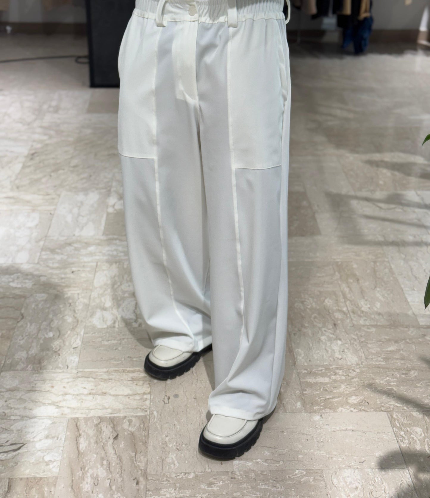 PANT BIANCO HYDO FONDO LARGO