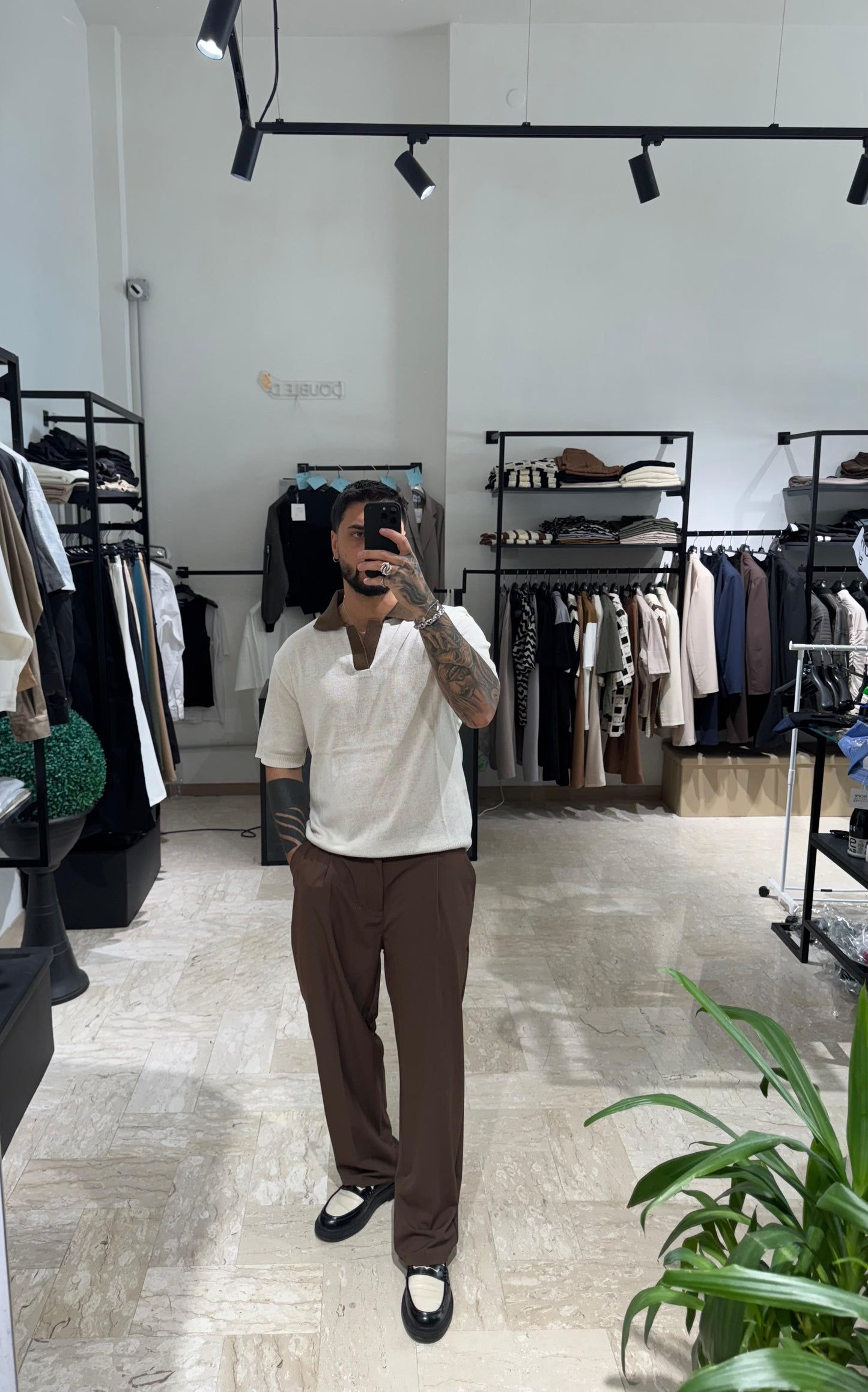 PANTALONE TABACCO