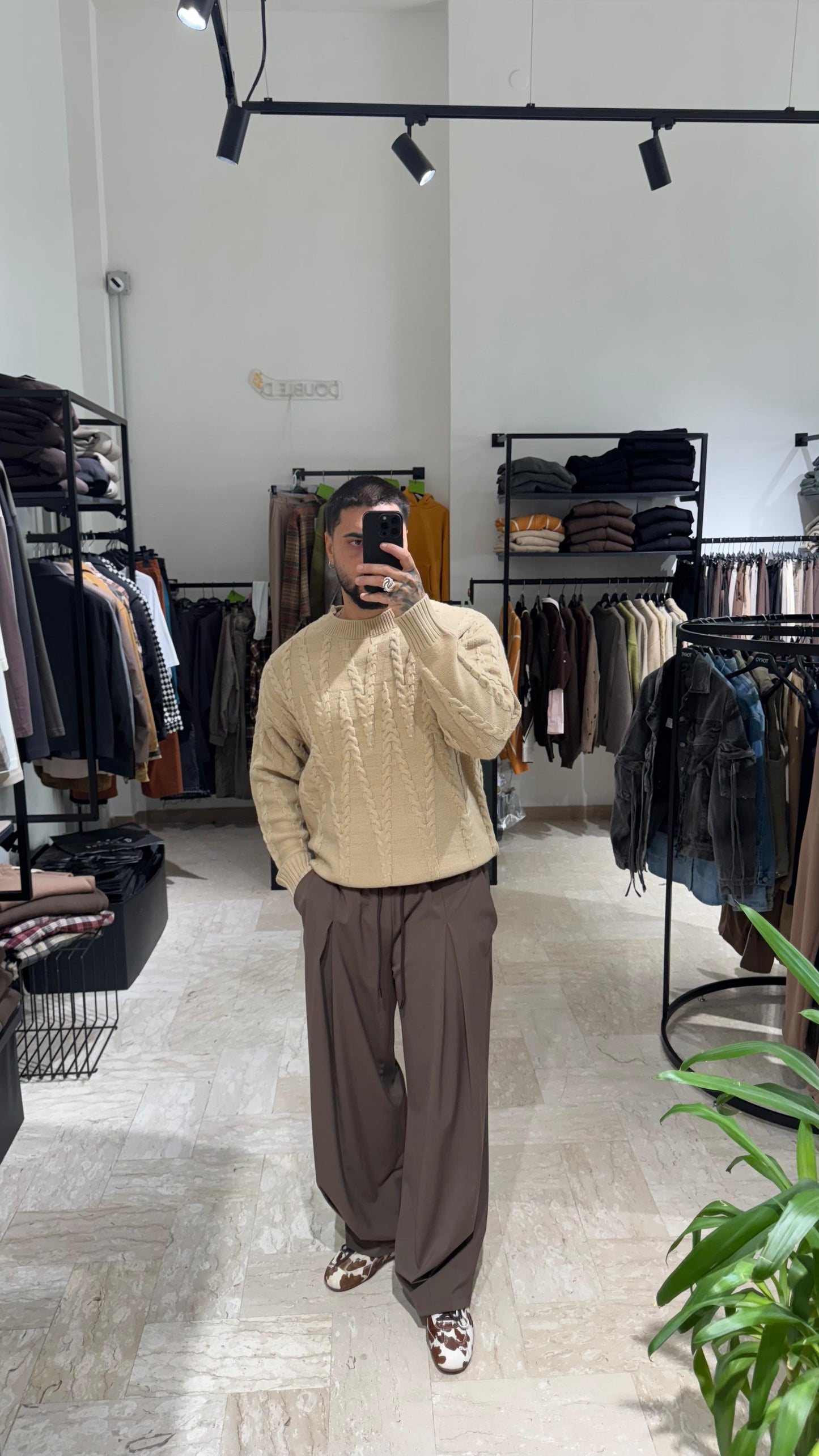 PANTALACCIO MORO DOPPIA PENCE