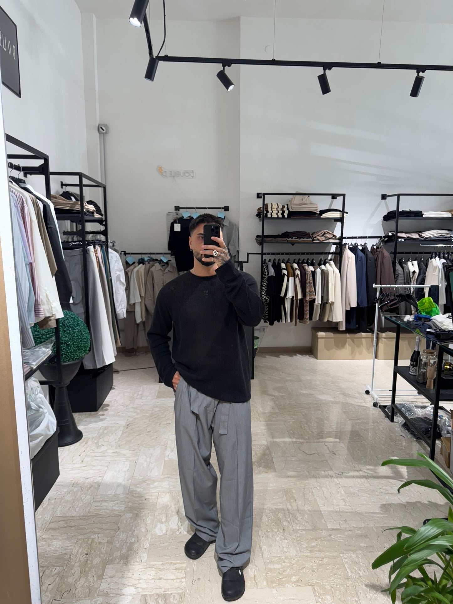 PANTALONE GRIGIO FUSCIACCA