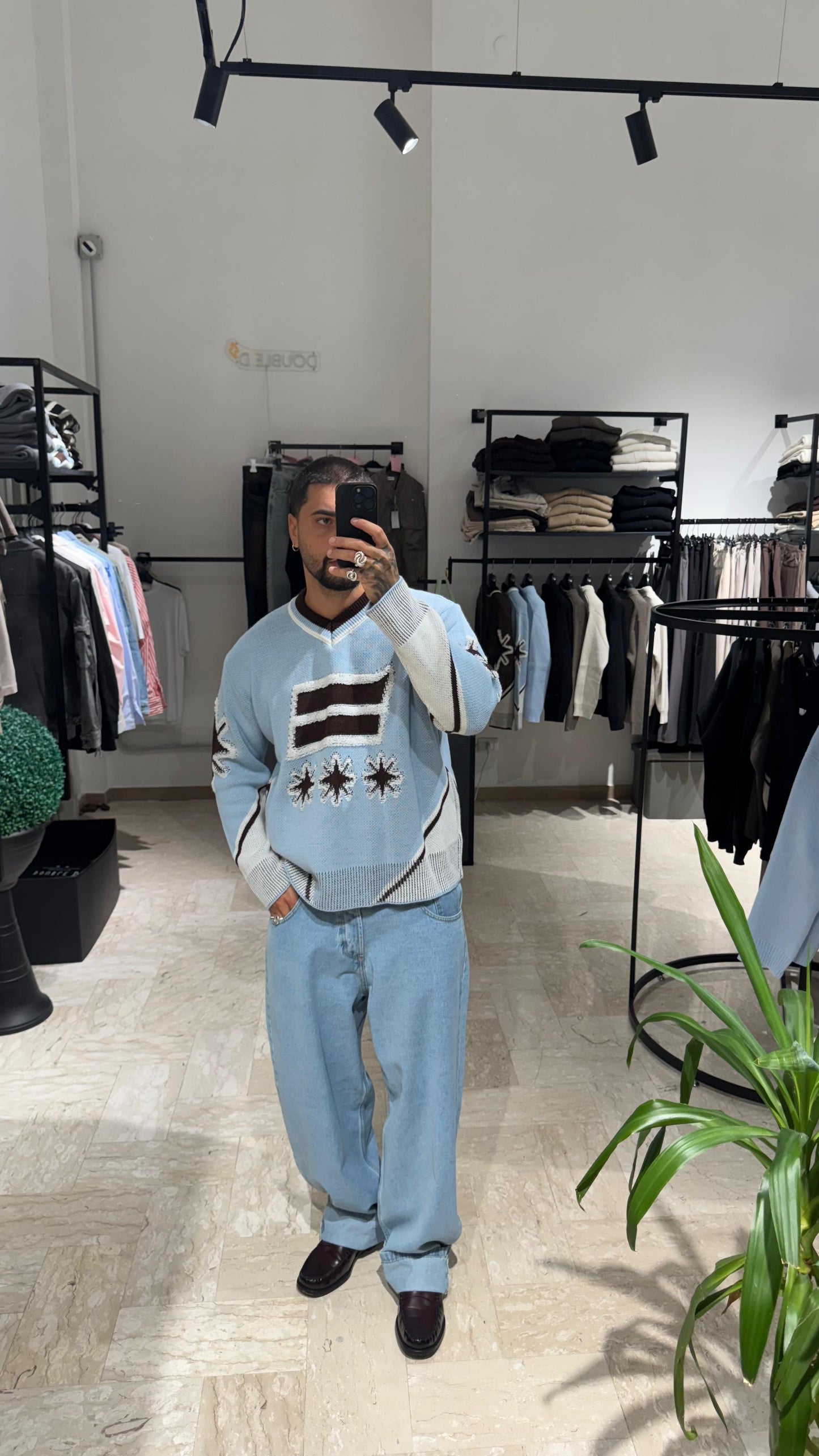 DENIM BALLOON CHIARO
