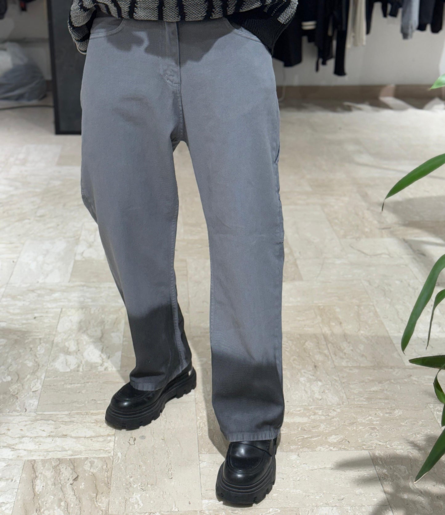 JEANS BLACK E GREY