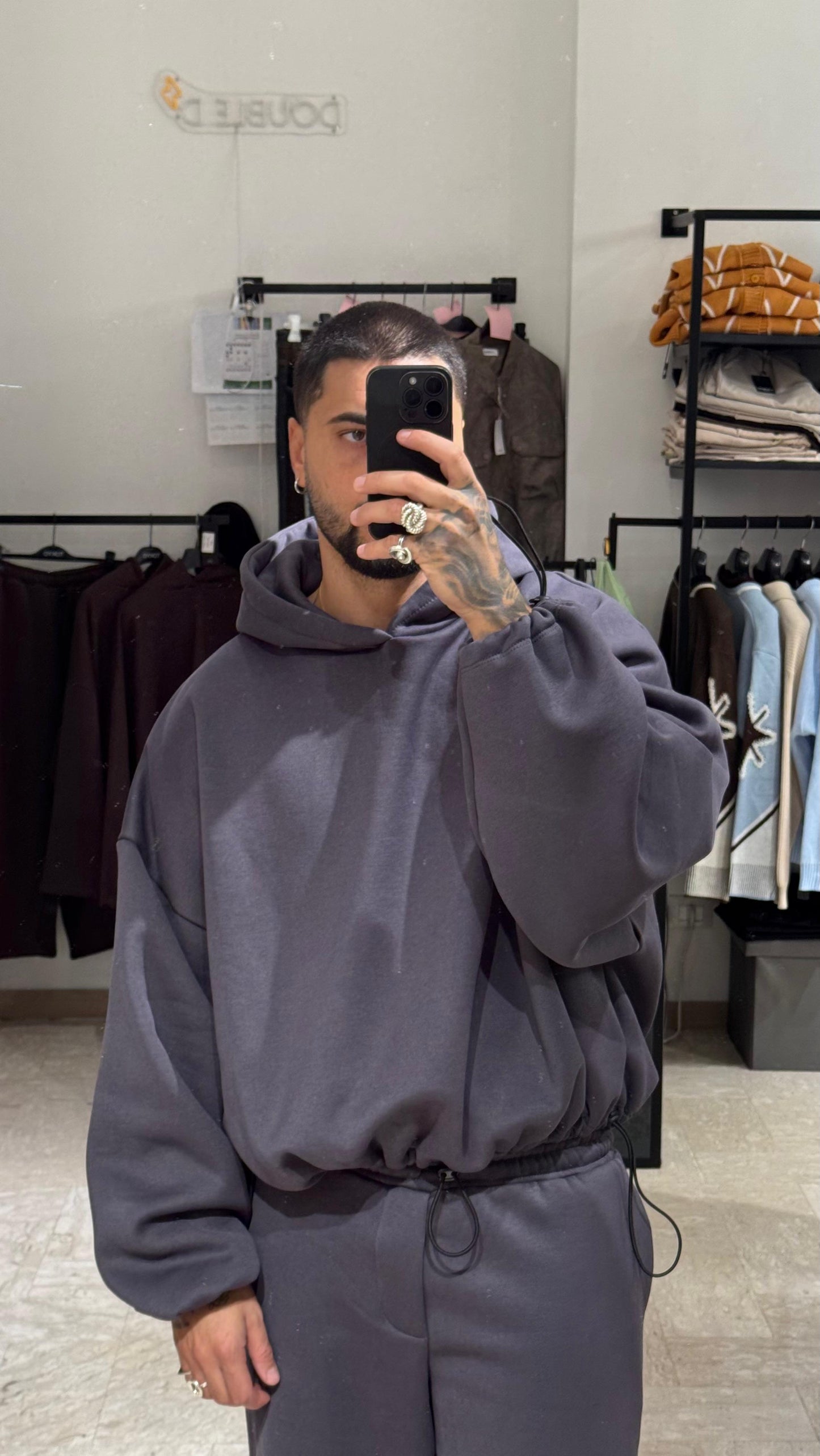 COMPLETO TUTA PIOMBO COULISSE