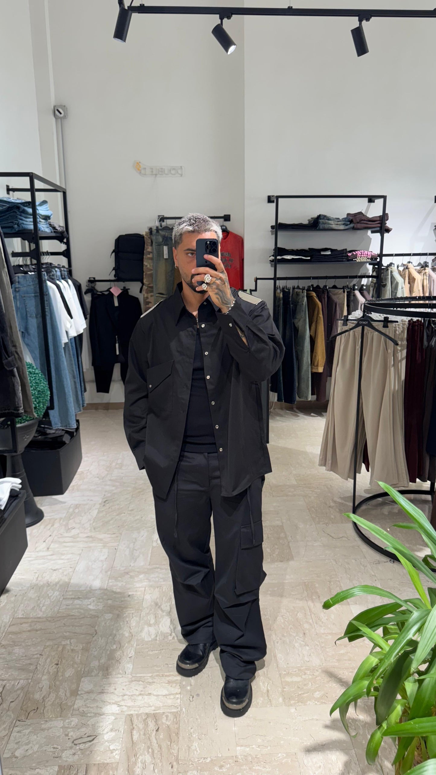 CAMICIONE NERO DARK