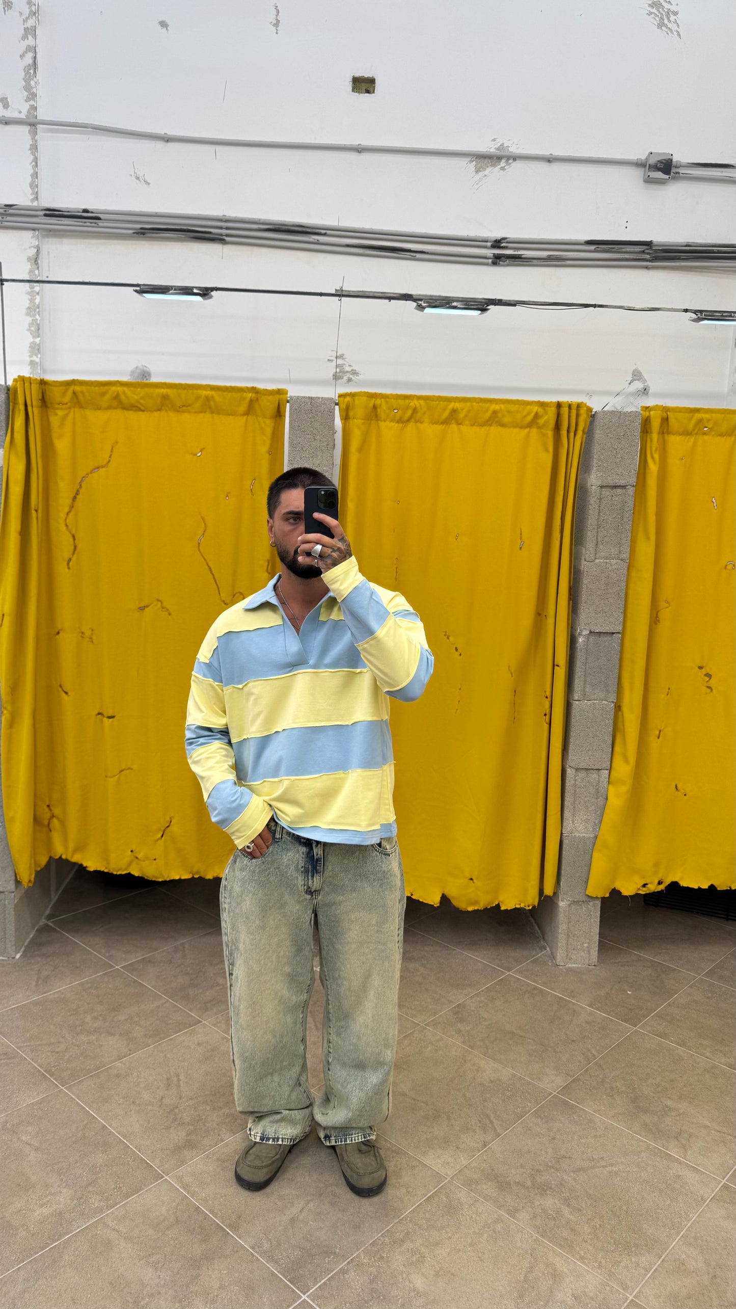 DENIM BAGGY SABBIATO