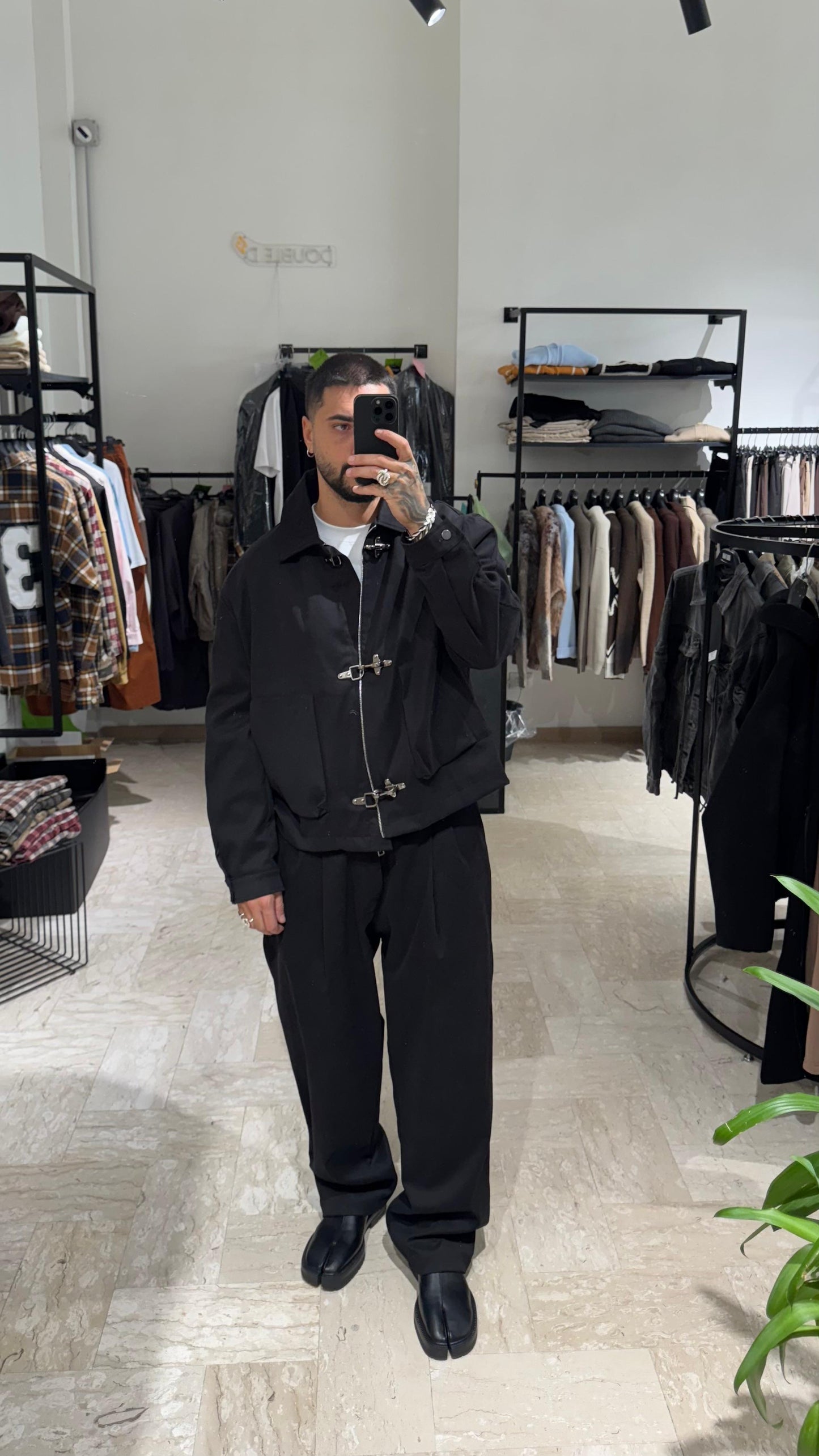 COMPLETO NERO WORKWEAR