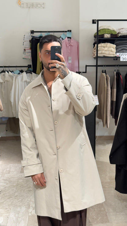 TRENCH COAT OVER BEIGE