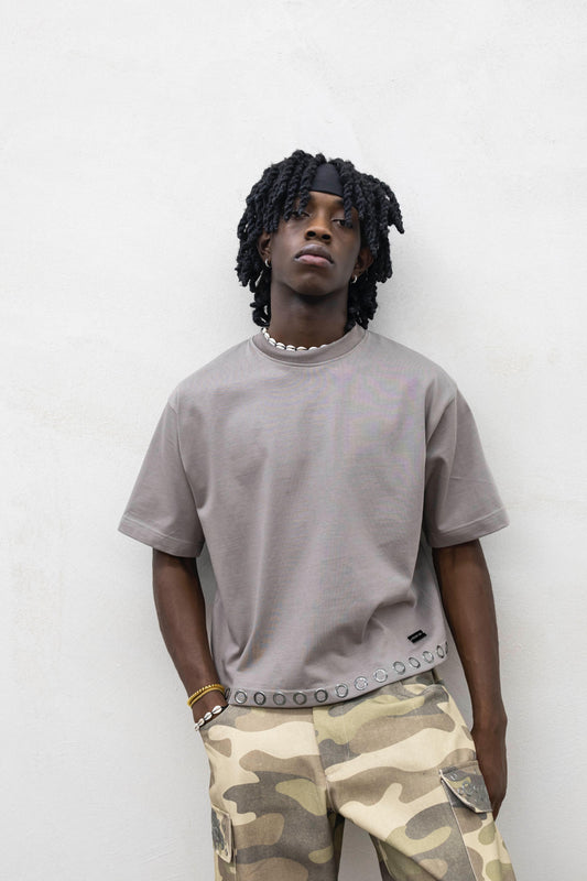 SHIRT CROP CON BORCHIE