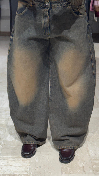 DENIM BALLOON SHADED