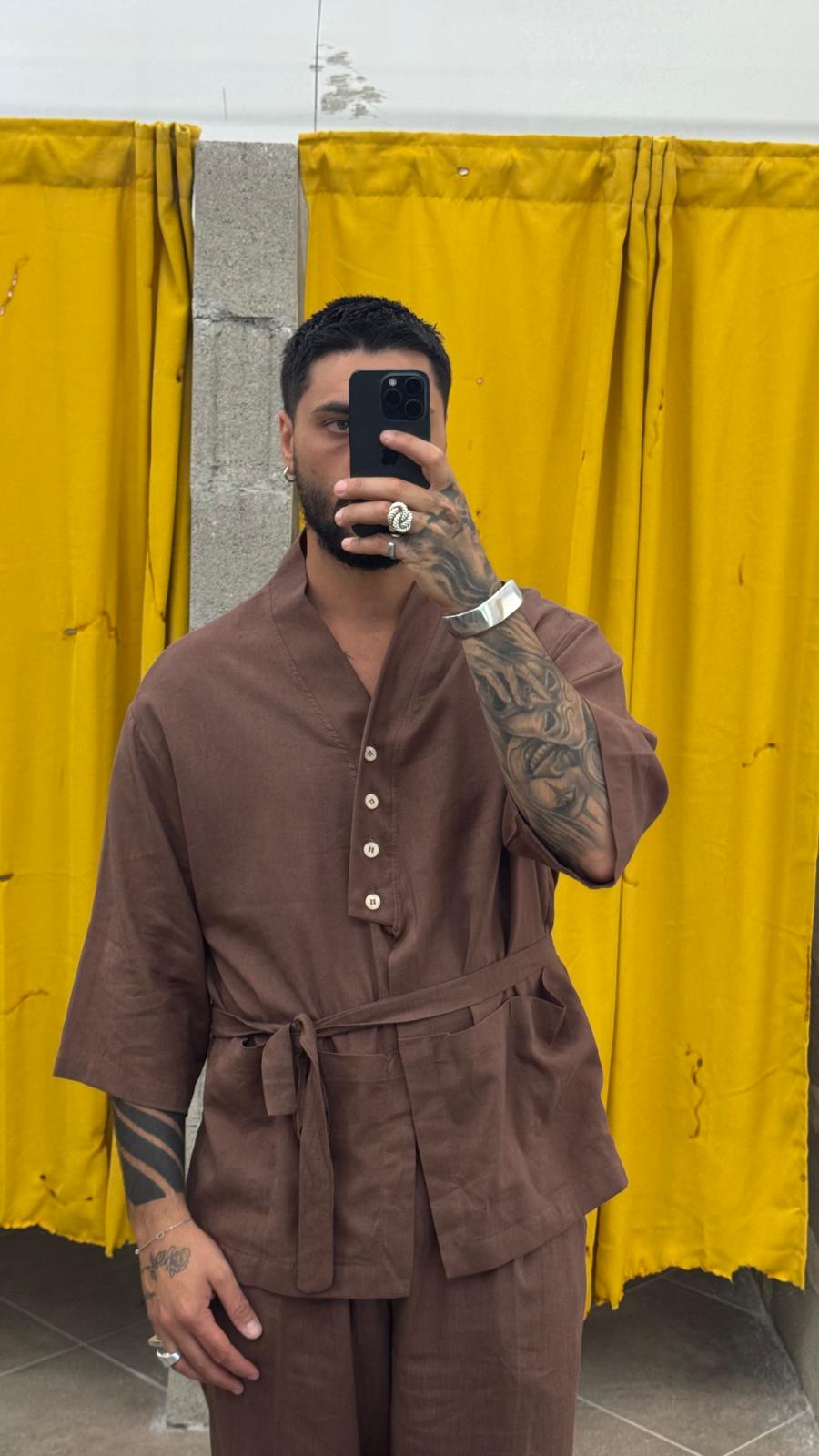 COMPLETO KIMONO MORO