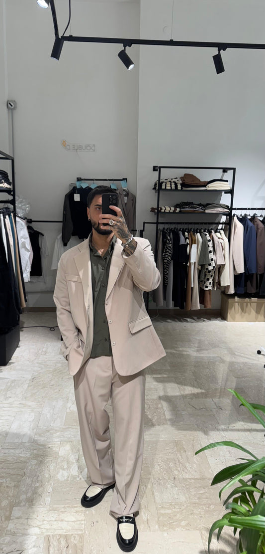 ABITO BEIGE OVER