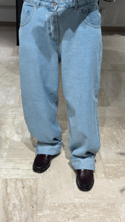 DENIM BALLOON CHIARO