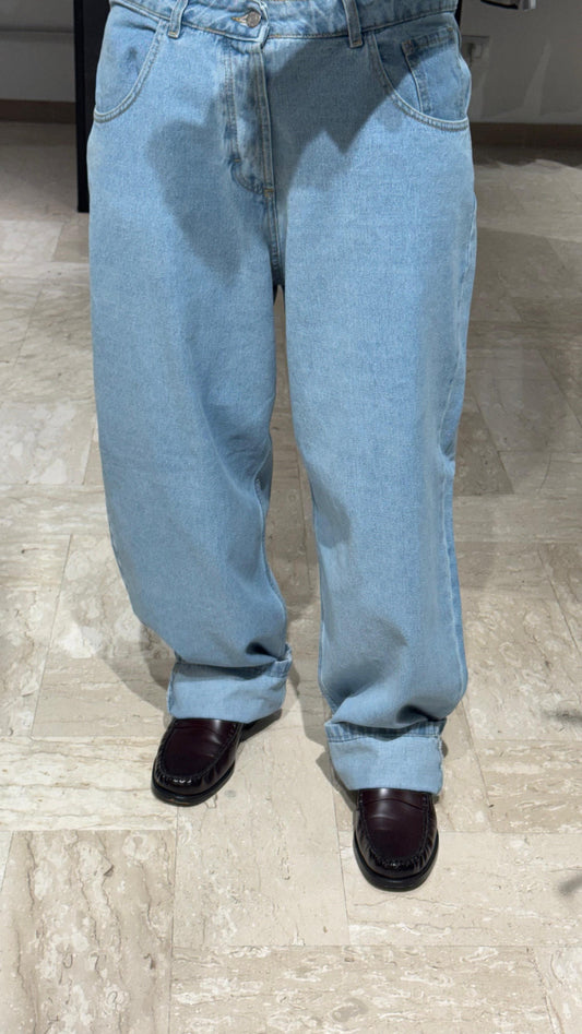 DENIM BALLOON CHIARO