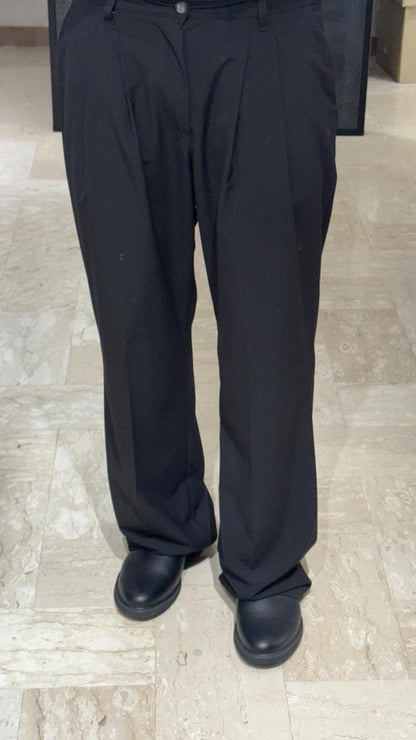 PANTALONE FLARE ELEGANT NERO