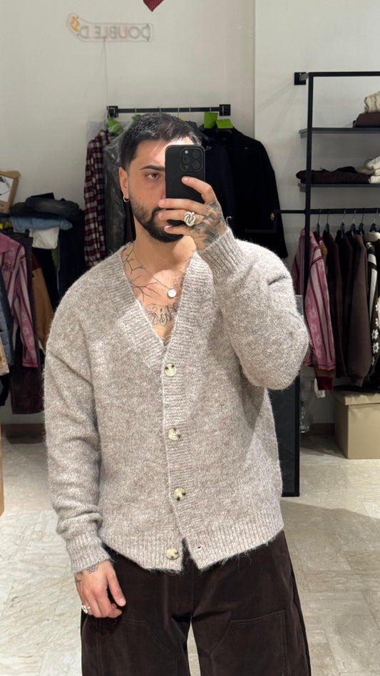 CARDIGAN MORO SABBIATO