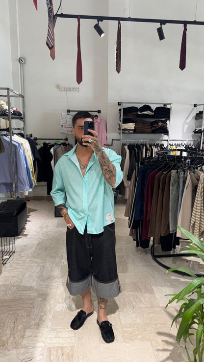 CAMICIA TIFFANY OVER CON MANICA A 3/4