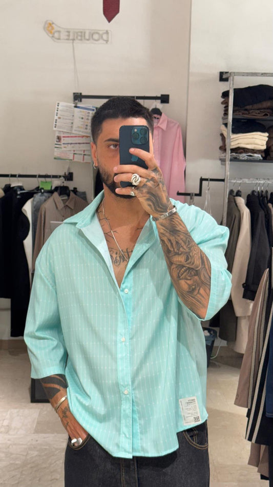 CAMICIA TIFFANY OVER CON MANICA A 3/4