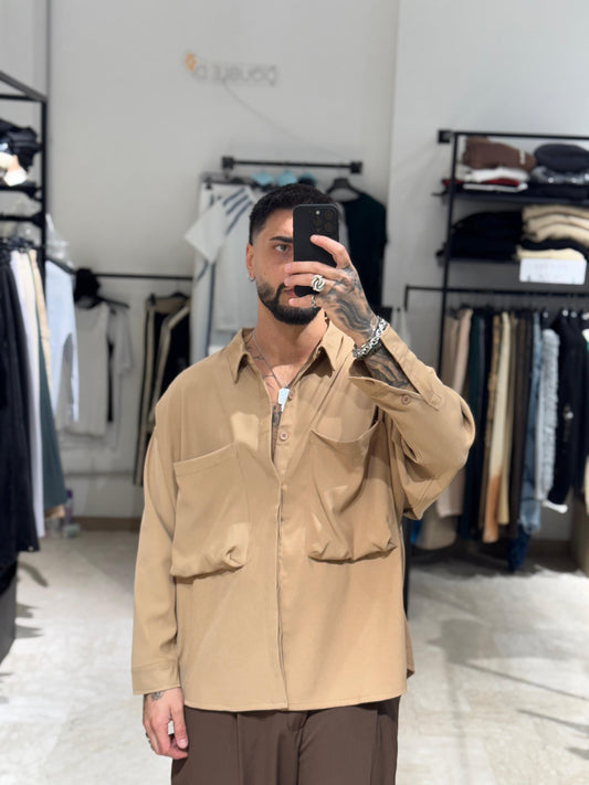 CAMICIA CAMEL OVER