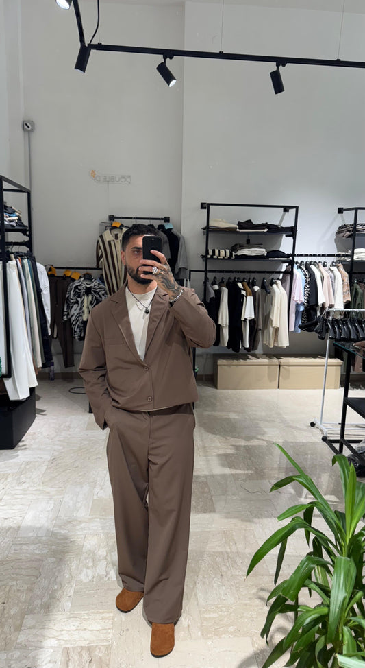 ABITO CROP FANGO