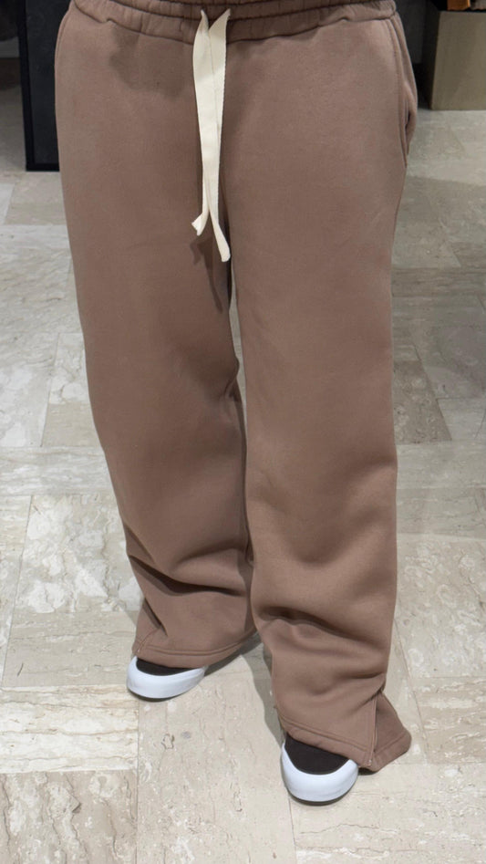 PANTATUTA  FANGO CON ZIP