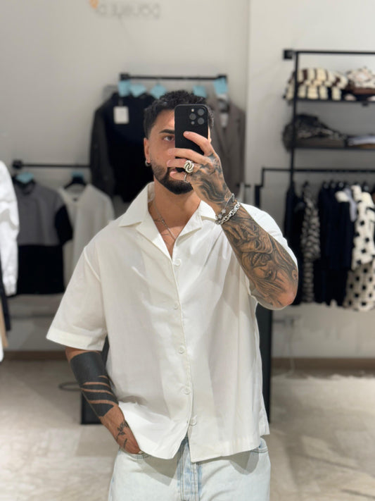 CAMICIA BINCA CROP HYDO