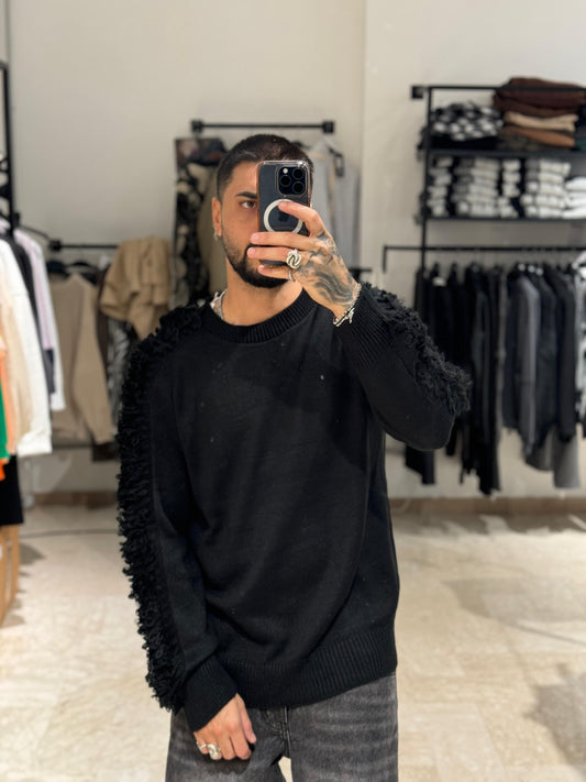 MAGLIONE LINE NERO