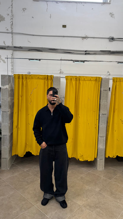 DENIM NERO SUPER BAGGY