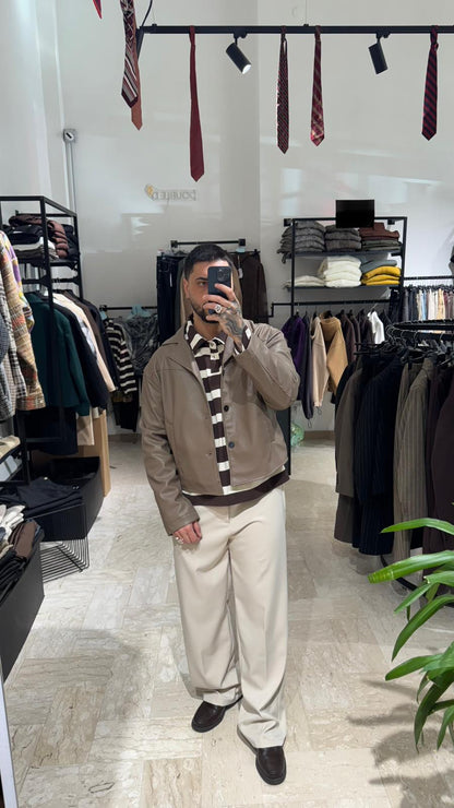 JACKET FANGO CROP/OVER