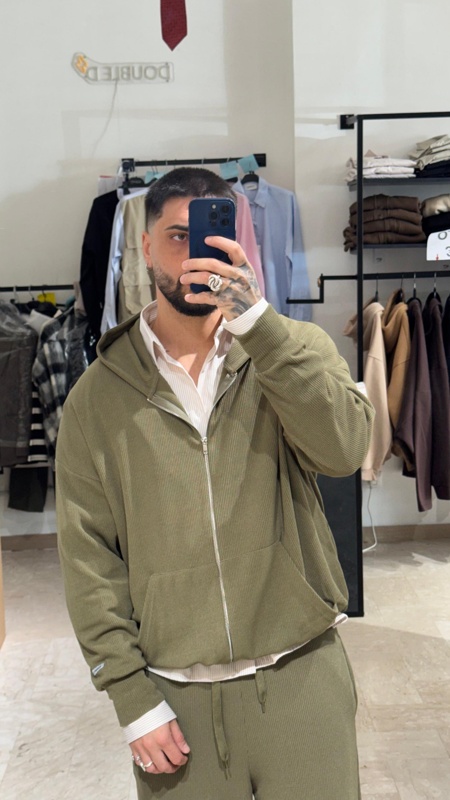 COMPLETO VERDE A COSTINE