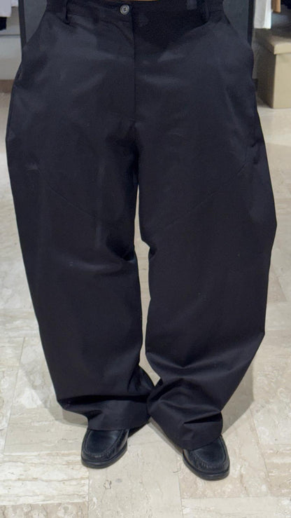 COMPLETO DRAPPEGGIATO NERO