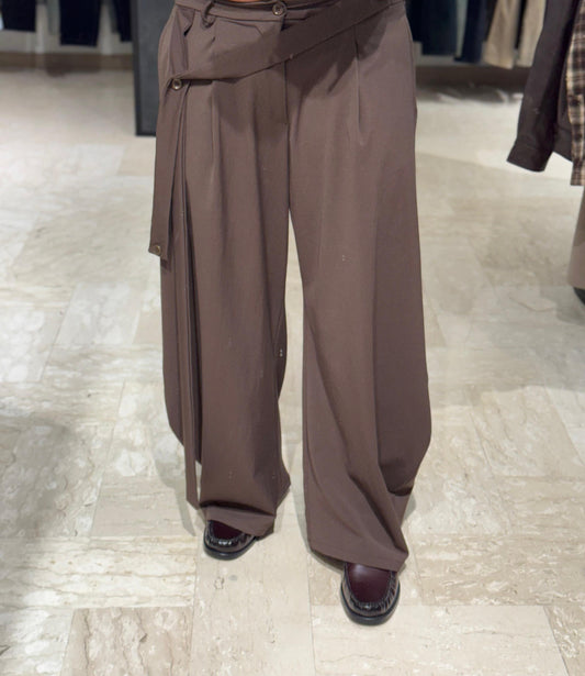 PANTALONE BALLOON FANGO