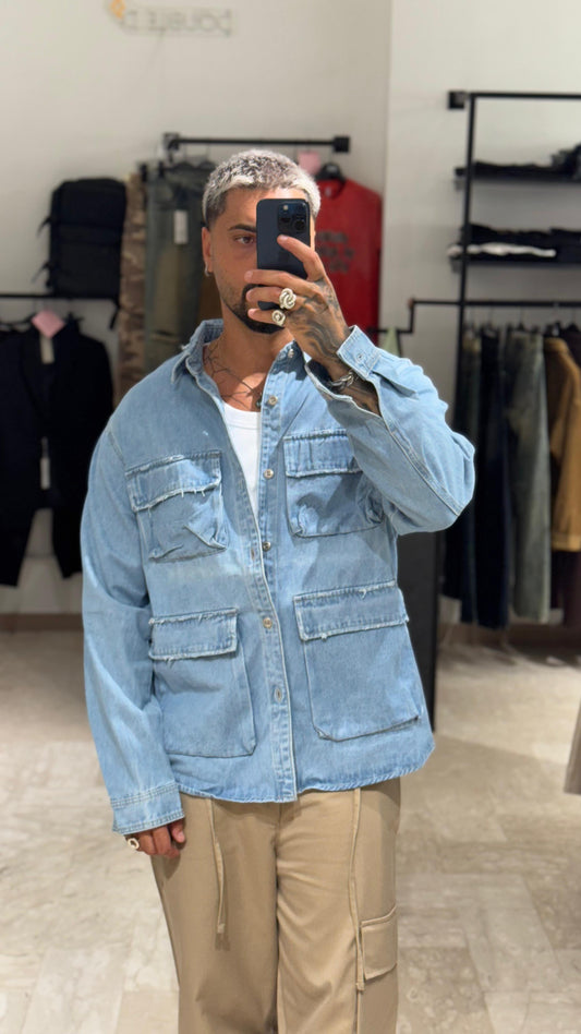 CAMICIONE DENIM