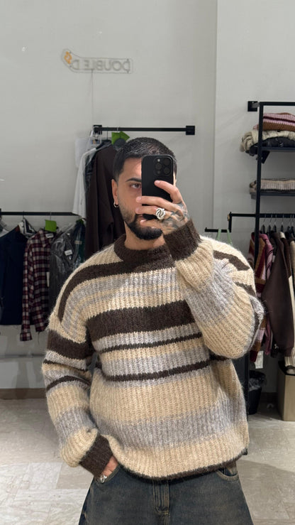 MAGLIONE CHUNKY TERRA
