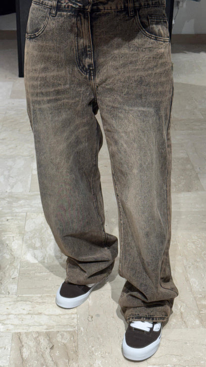 DENIM BAGGY MARMORIZZATO