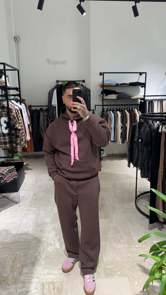 COMPLETO TUTA MORO BANDANA