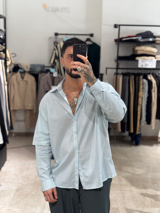 CAMICIA VERDE DOUBLE