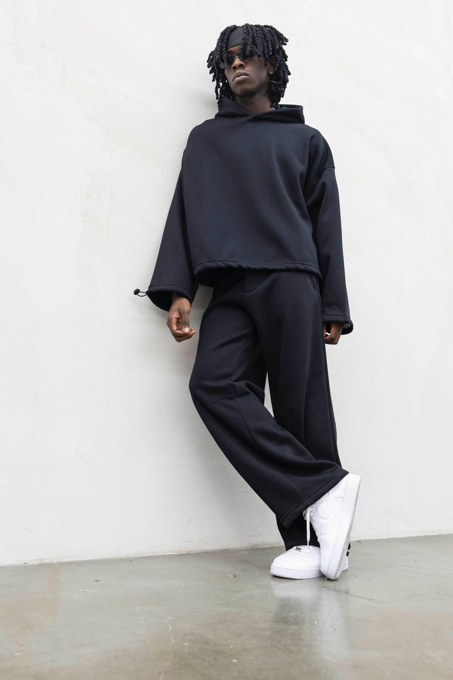 COMPLETO TUTA NERO COULISSE