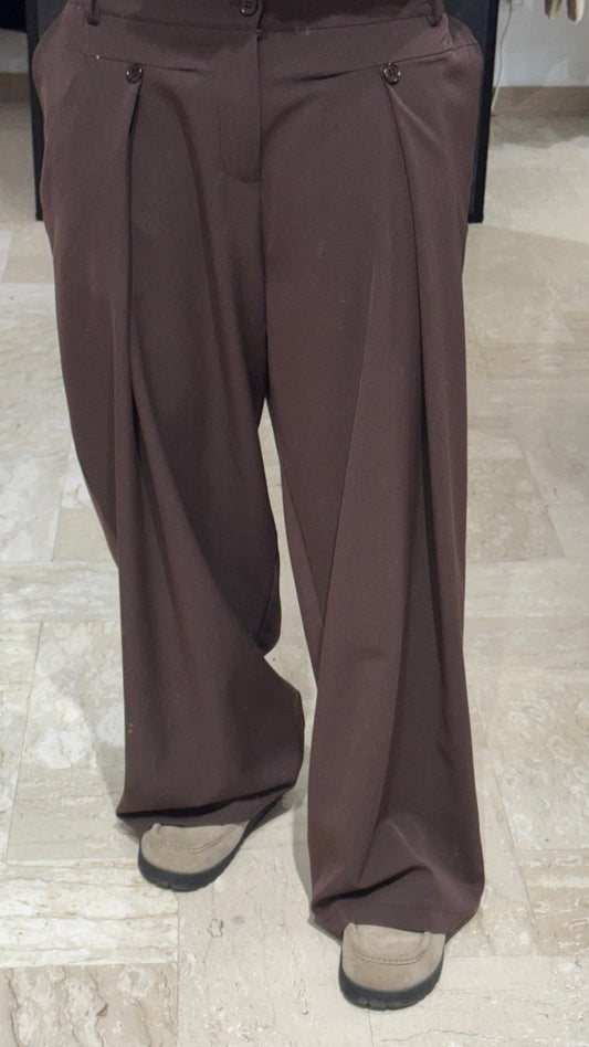 PANTALONE BUTTONS MORO