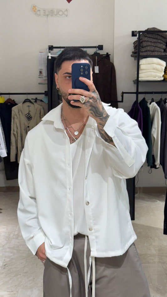 CAMICIA BIANCA OVER