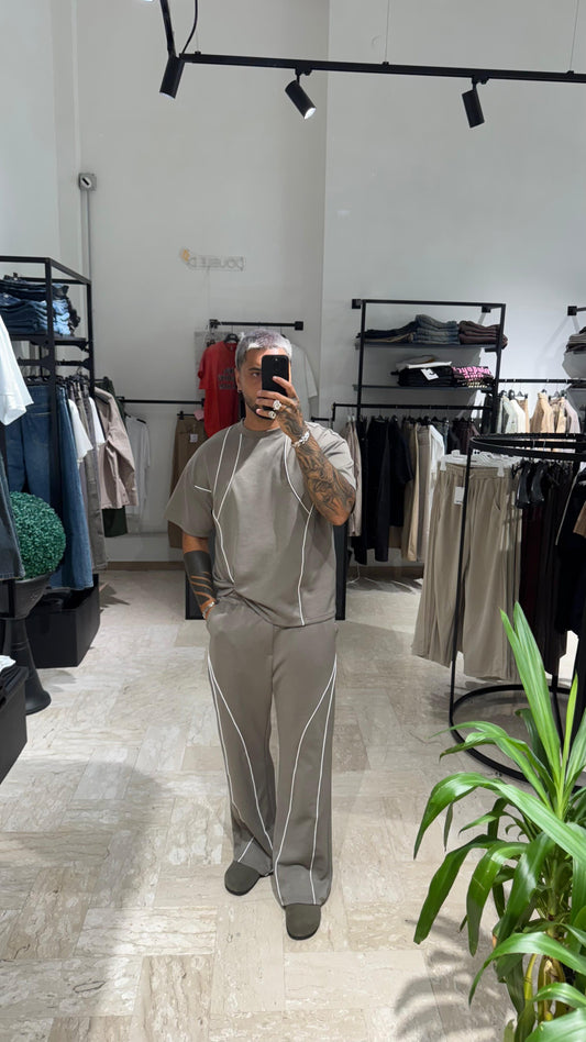 COMPLETO LINE VERDE OLIVE