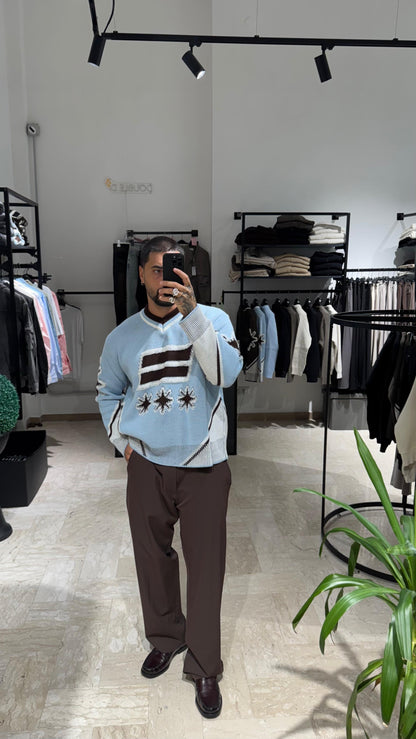 MAGLIONE HOCKEY AZZURRO
