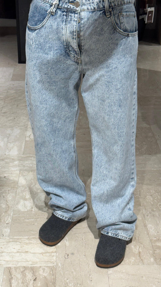 BAGGY MARMORIZZATO CHIARO